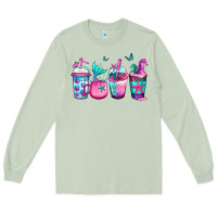 Matcha mermaid underwater coffee Long Sleeve Tee - Jasminsmagicworld