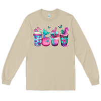 Mushroom mermaid underwater coffee Long Sleeve Tee - Jasminsmagicworld