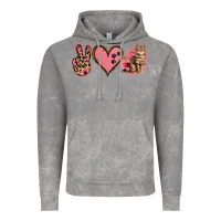 Cloud Rock Peace Love Cats Vintage Hoodie - Jasminsmagicworld