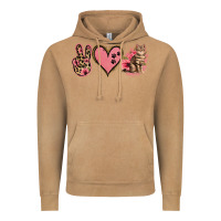 Vintage Camel Peace Love Cats Vintage Hoodie - Jasminsmagicworld