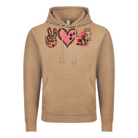 Vintage Coffee Peace Love Cats Vintage Hoodie - Jasminsmagicworld