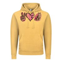 Vintage Mustard Peace Love Cats Vintage Hoodie - Jasminsmagicworld
