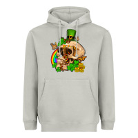 Moon Dust St. Patrick's boho skull Heavyweight Hoodie - OliviaCreatesArt