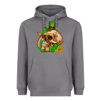 Storm St. Patrick's boho skull Heavyweight Hoodie - OliviaCreatesArt