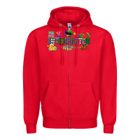 Red interpreter mardi gras Zipper Hoodie - CowGirlArtShop