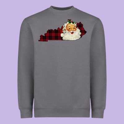 Kentucky Santa Ho Ho Heavyweight Sweatshirt Designed By Bettercallsaul