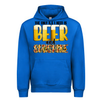 Cobalt The Only c B s I NeedIs Beer And Sunshine Urban Hoodie - CowhideDigitalArt