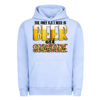 Pigment Grape Ice The Only c B s I NeedIs Beer And Sunshine Urban Hoodie - CowhideDigitalArt