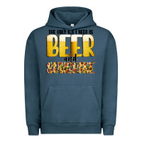 Pigment Midnight Navy The Only c B s I NeedIs Beer And Sunshine Urban Hoodie - CowhideDigitalArt