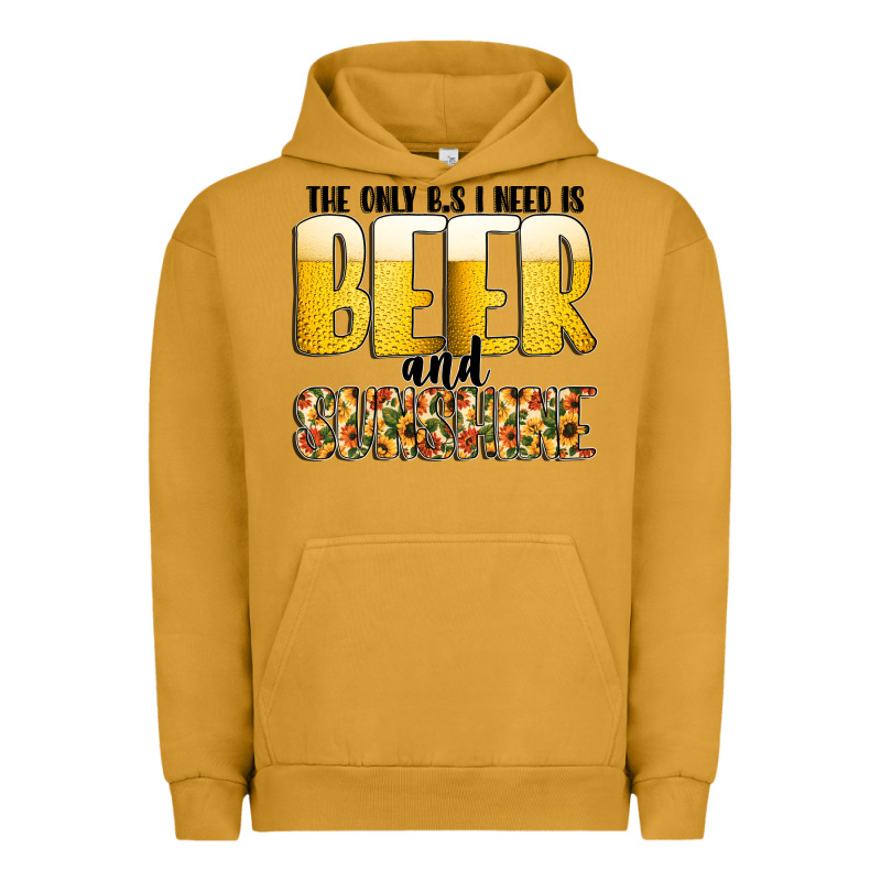 The Only C B S I Needis Beer And Sunshine Urban Hoodie by CowhideDigitalArt | Teevron
