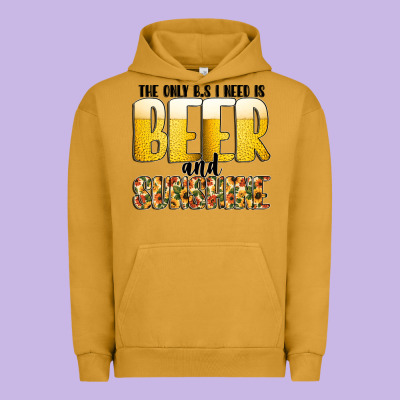 The Only C B S I Needis Beer And Sunshine Urban Hoodie Designed By Cowhidedigitalart