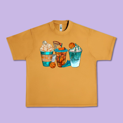 Basketball Coffee Cups Bbs Urban Heavy Tee Designed By Bundleandbundleshop
