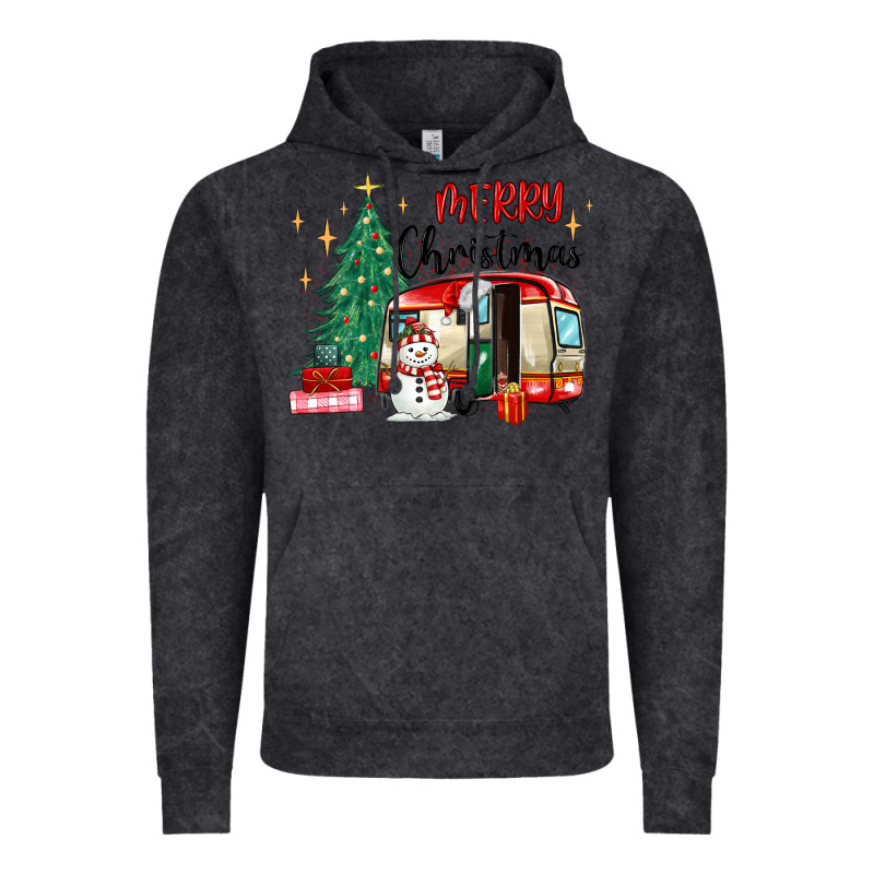 Merry Christmas Camper Vintage Hoodie by MaliasSmallBusiness | Teevron