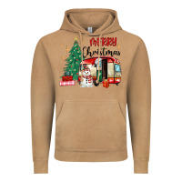Vintage Camel merry christmas camper Vintage Hoodie - MaliasSmallBusiness