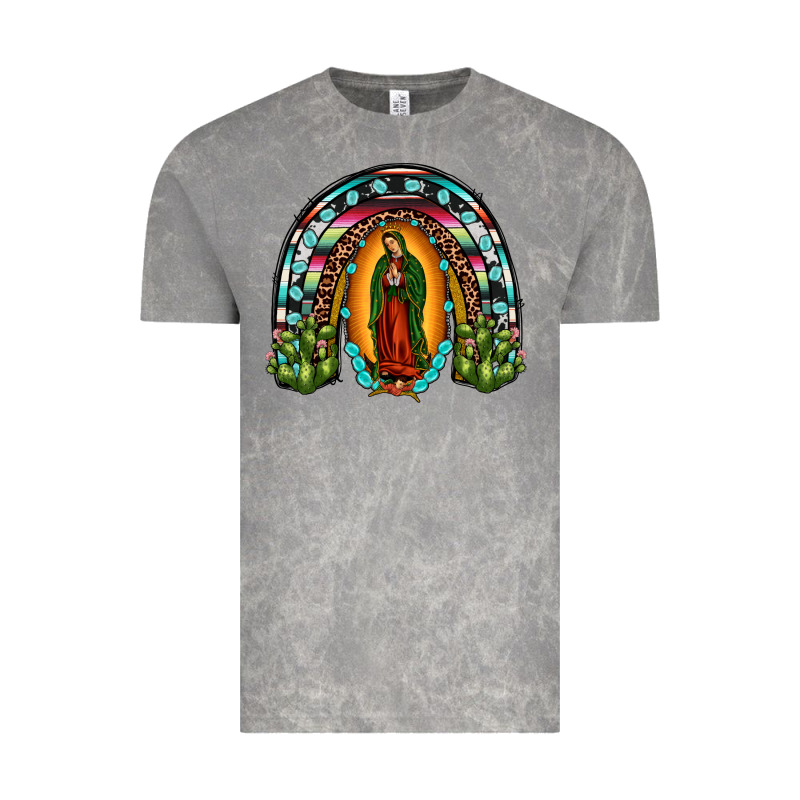 Our Lady Of Guadalupe Rainbow Vintage Tee by JahusDesignShop | Teevron