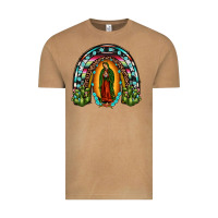 Vintage Camel our lady of guadalupe rainbow Vintage Tee - JahusDesignShop