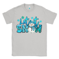 Moon Dust let it snow winter snowman Classic Tee - MaliasSmallBusiness