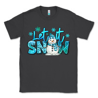 Smoke let it snow winter snowman Classic Tee - MaliasSmallBusiness