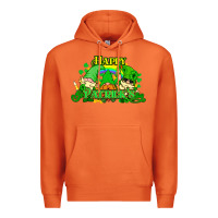 Carrot St. Patrick's Day gnomes Premium Hoodie - HowdyJamesFarm