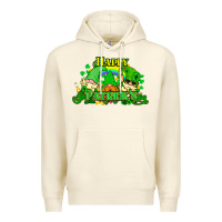 Sandshell St. Patrick's Day gnomes Premium Hoodie - HowdyJamesFarm