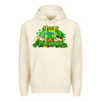 Tofu St. Patrick's Day gnomes Premium Hoodie - HowdyJamesFarm