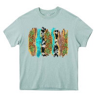 Western Brushstrokes Heavy Core Tee | Teevron