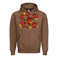 Chestnut mardi gras crawfish Zipper Hoodie - CowGirlArtShop