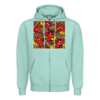 Mardi Gras Crawfish Zipper Hoodie | Teevron