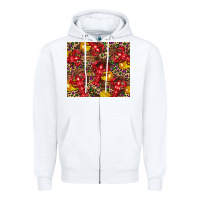 White mardi gras crawfish Zipper Hoodie - CowGirlArtShop
