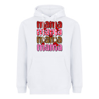 White valentines day mama olivia Heavyweight Hoodie - OliviaCreatesArt