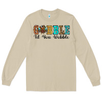 Mushroom gobble til you wobble thanksgiving turkey Long Sleeve Tee - RanaPortraitStore