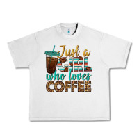 Lunar Rock just a girl who loves coffee Urban Heavy Tee - BundleAndBundleShop