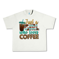 Pistachio just a girl who loves coffee Urban Heavy Tee - BundleAndBundleShop