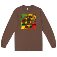 Chestnut juneteenth black lives matter mug  coaster Long Sleeve Tee - BarkalooDesign