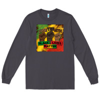 Smoke juneteenth black lives matter mug  coaster Long Sleeve Tee - BarkalooDesign