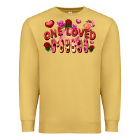 Antique Gold One loved mini Valentine's Day Premium Sweatshirt - FaDigitalArtStudio