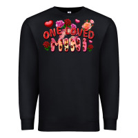 Black One loved mini Valentine's Day Premium Sweatshirt - FaDigitalArtStudio