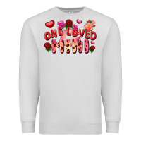Dove Grey One loved mini Valentine's Day Premium Sweatshirt - FaDigitalArtStudio