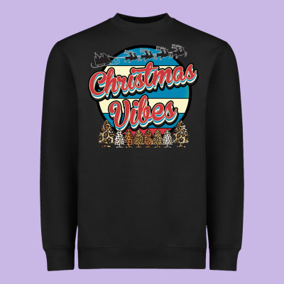 Christmas Vibes Heavyweight Sweatshirt Designed By Bettercallsaul