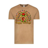 Vintage Camel Happy holidays elf gnome Vintage Tee - NancyCooperArtShop