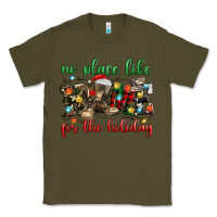 Army Green no place like for the holiday Classic Tee - MaliasSmallBusiness