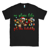Black no place like for the holiday Classic Tee - MaliasSmallBusiness
