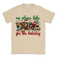 Mushroom no place like for the holiday Classic Tee - MaliasSmallBusiness
