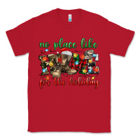 Red no place like for the holiday Classic Tee - MaliasSmallBusiness