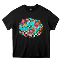 Black race sunflower patches Heavy Core Tee - AdoDesignShop