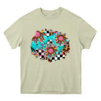 Mossy race sunflower patches Heavy Core Tee - AdoDesignShop