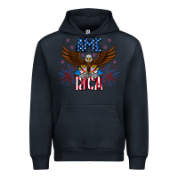 Navy America eagle Urban Hoodie - CowhideDigitalArt
