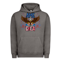 Pigment Tornado America eagle Urban Hoodie - CowhideDigitalArt