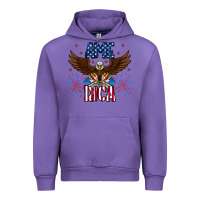 Tulip America eagle Urban Hoodie - CowhideDigitalArt