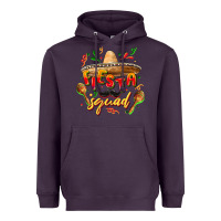 Plum Fiesta squad Heavyweight Hoodie - FaDigitalArtStudio